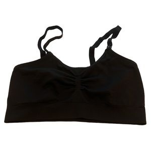 Black Maternity Bra Size Large Nursing Bra